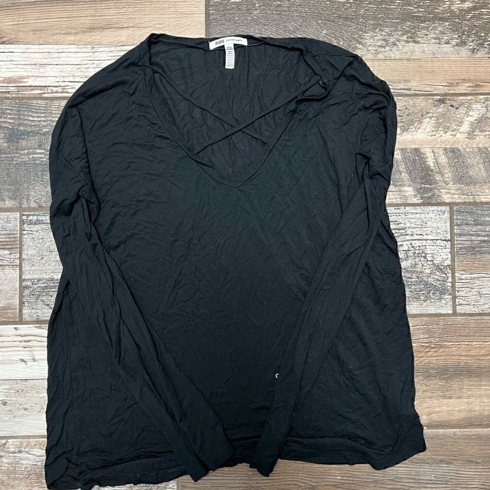 Pink Brand Soft Long Sleeve—Size Small